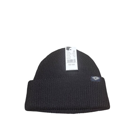PacSun Black Knit Beanie One Size Warm & Stylish black color men/women new - Picture 3 of 7